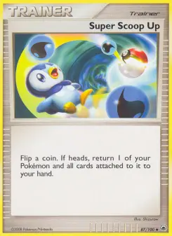 Pokémon-Karte Super Scoop Up 087/100