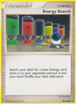 Pokémon-Karte Energy Search 090/100