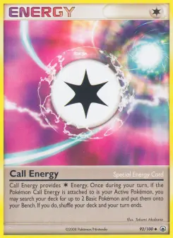Pokémon-Karte Call Energy 092/100