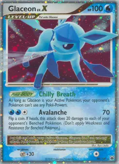 Pokémon-Karte Glaceon 098/100