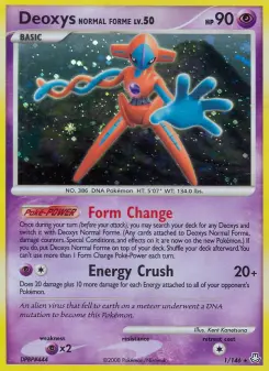 Pokémon-Karte Deoxys Normal Forme 001/146