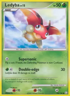 Pokémon-Karte Ledyba 104/146