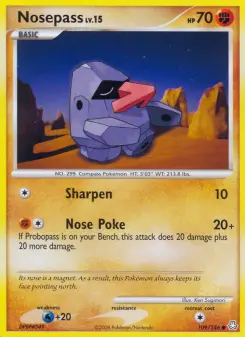 Pokémon-Karte Nosepass 109/146