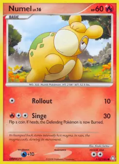 Pokémon-Karte Numel 110/146