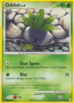 Pokémon-Karte Oddish 111/146