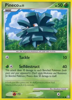 Pokémon-Karte Pineco 113/146