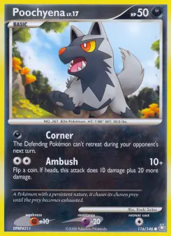 Pokémon-Karte Poochyena 116/146