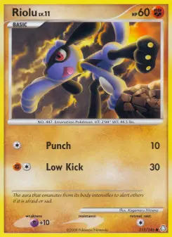 Pokémon-Karte Riolu 117/146