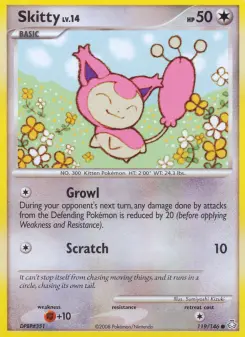 Pokémon-Karte Skitty 119/146
