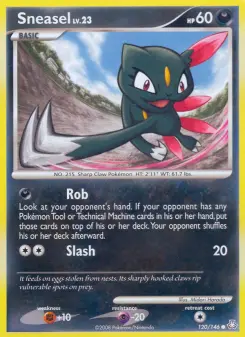 Pokémon-Karte Sneasel 120/146