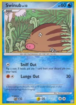 Pokémon-Karte Swinub 123/146