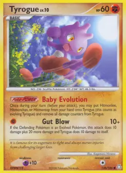 Pokémon-Karte Tyrogue 126/146