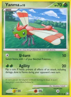 Pokémon-Karte Yanma 128/146