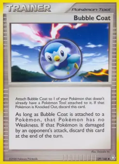 Pokémon-Karte Bubble Coat 129/146