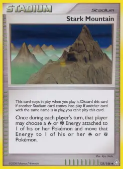 Pokémon-Karte Stark Mountain 135/146