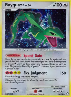 Pokémon-Karte Rayquaza 014/146