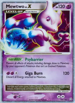Pokémon-Karte Mewtwo 144/146
