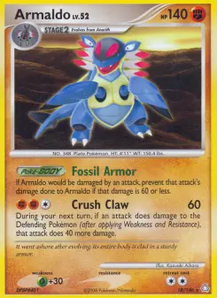 Pokémon-Karte Armaldo 018/146