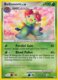 Pokémon-Karte Bellossom 020/146