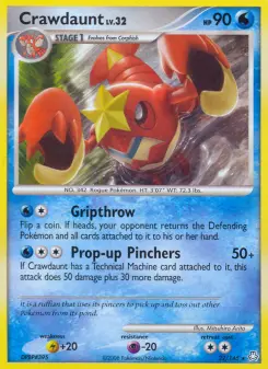 Pokémon-Karte Crawdaunt 022/146