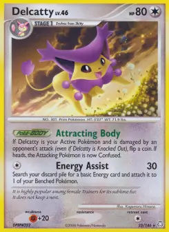 Pokémon-Karte Delcatty 023/146