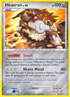 Pokémon-Karte Heatran 030/146