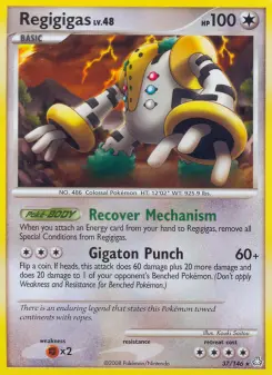 Pokémon-Karte Regigigas 037/146