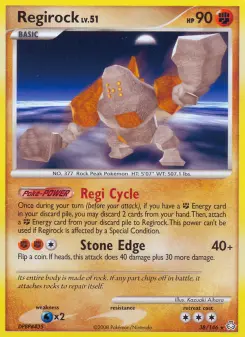 Pokémon-Karte Regirock 038/146