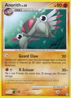 Pokémon-Karte Anorith 046/146