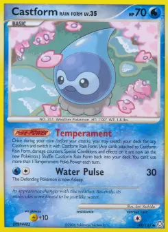 Pokémon-Karte Castform Rain Form 049/146