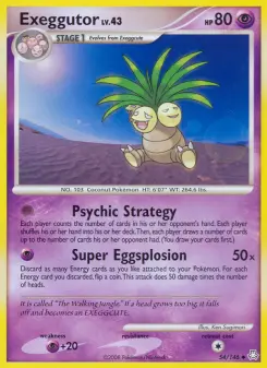 Pokémon-Karte Exeggutor 054/146