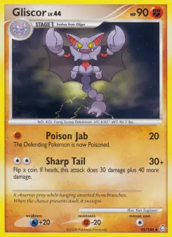 Pokémon-Karte Gliscor 055/146