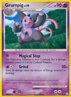 Pokémon-Karte Grumpig 056/146