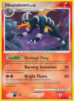 Pokémon-Karte Houndoom 057/146