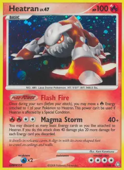 Pokémon-Karte Heatran 006/146