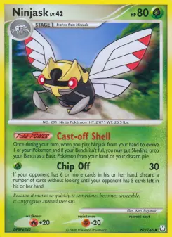 Pokémon-Karte Ninjask 067/146