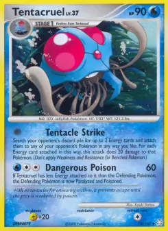 Pokémon-Karte Tentacruel 075/146