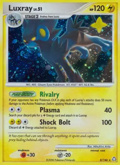 Pokémon-Karte Luxray 008/146