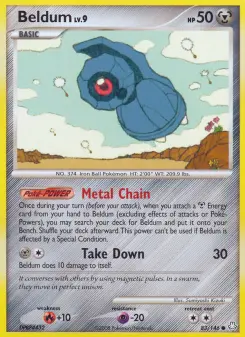 Pokémon-Karte Beldum 083/146