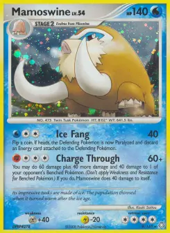 Pokémon-Karte Mamoswine 009/146