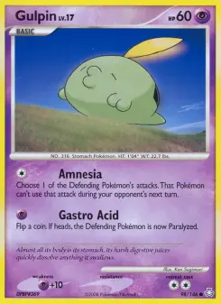 Pokémon-Karte Gulpin 098/146