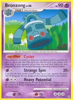 Pokémon-Karte Bronzong 013/100