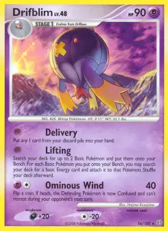 Pokémon-Karte Drifblim 016/100