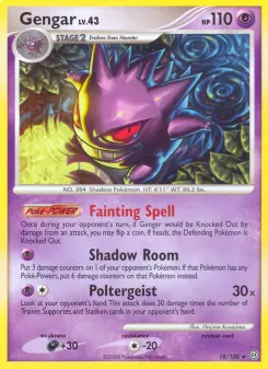 Pokémon-Karte Gengar 018/100
