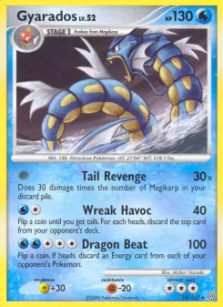 Pokémon-Karte Gyarados 019/100