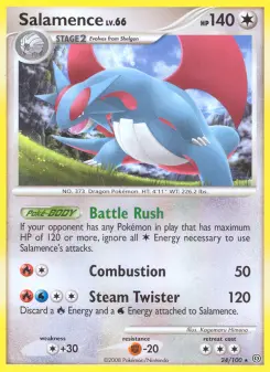 Pokémon-Karte Salamence 024/100