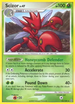 Pokémon-Karte Scizor 025/100