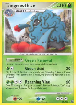 Pokémon-Karte Tangrowth 029/100