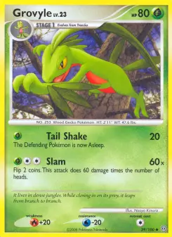 Pokémon-Karte Grovyle 039/100