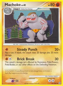 Pokémon-Karte Machoke 041/100